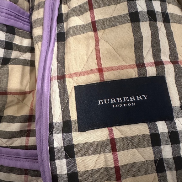 BURBERRY CONSTANCE QUILT JACKET “LILAC” SIZE XS *AMAZING CONDITION* - Picture 5 of 9
